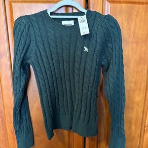NWT Abercrombie & Fitch Cable Sweater S
